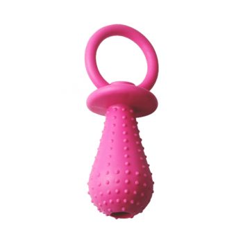 Pacifier-Shaped Dog Chew Toy