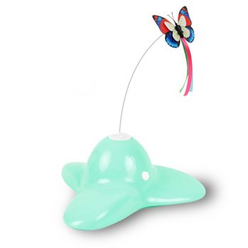 Electric 360° Rotating Flying Butterfly Cat Teaser Toy