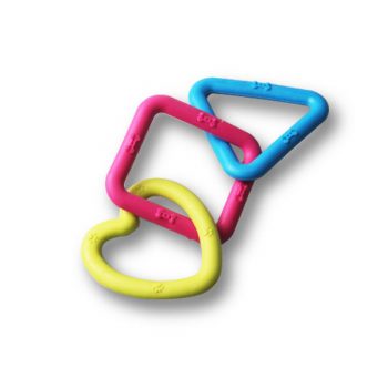 Triple Ring Dog Toy