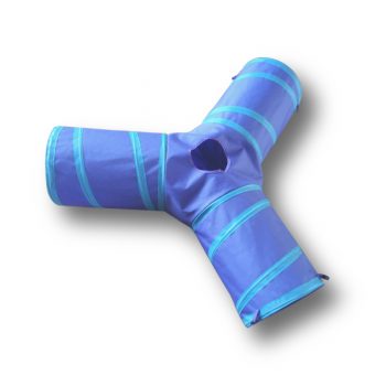 Collapsible 3 Way Cat Tunnel