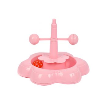 Cat Spin with Rolling Ball