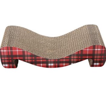 cardboard cat scratcher lounge
