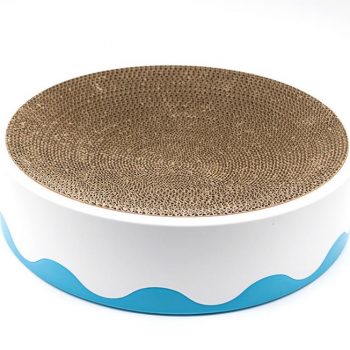 cardboard cat scratcher bed