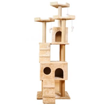 Cat Tree For Large Active Cats With Scratching Post