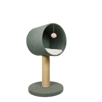 Cat Climbing Frame Post Box with Sisal Scratching Post