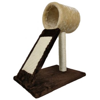 Cat Climbing Frame Tunnel With Sisal Scratching Board