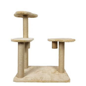 Cat Scratching Post Tower With Platforms